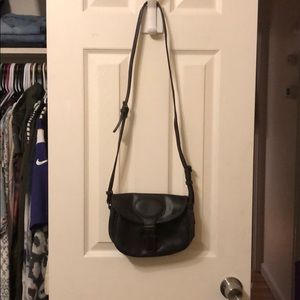 Leather crossbody